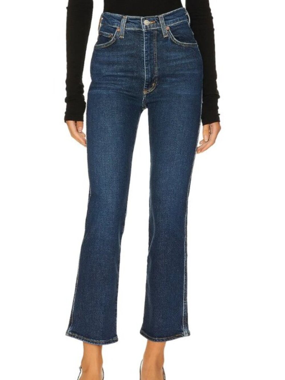 Agolde Pinch Waist High Rise Kick Flare Jeans